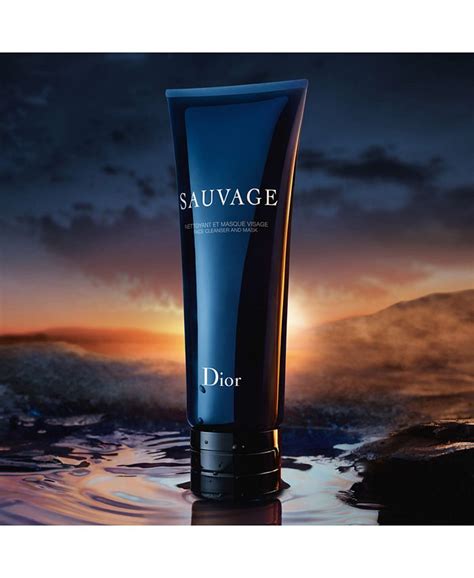 men's sauvage face cleanser.